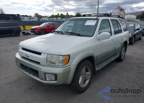 2002 Infiniti Qx4 Luxury z USA, uszkodzony, nr VIN JNRDR09Y52W263567